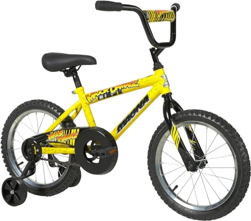 Dynacraft Magna Major Damage 16' Children's Bike – Bold and Durable Design, Perfect for Kids Learning to Ride, Sturdy and Easy to Assemble, Ideal for Young Riders