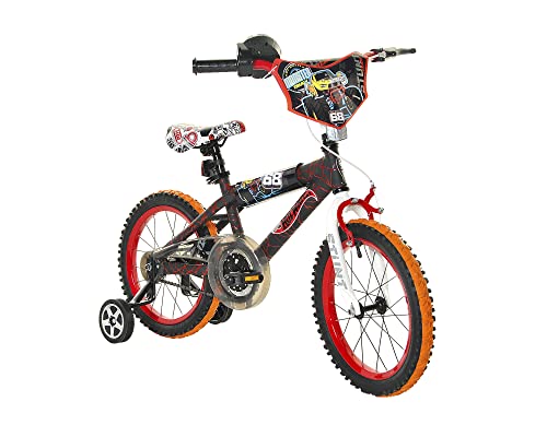 Dynacraft Hot Wheels 16' Children's Bike - Exciting and Colorful Design, Sturdy and Durable, Easy Assembly - Ideal for Young Riders
