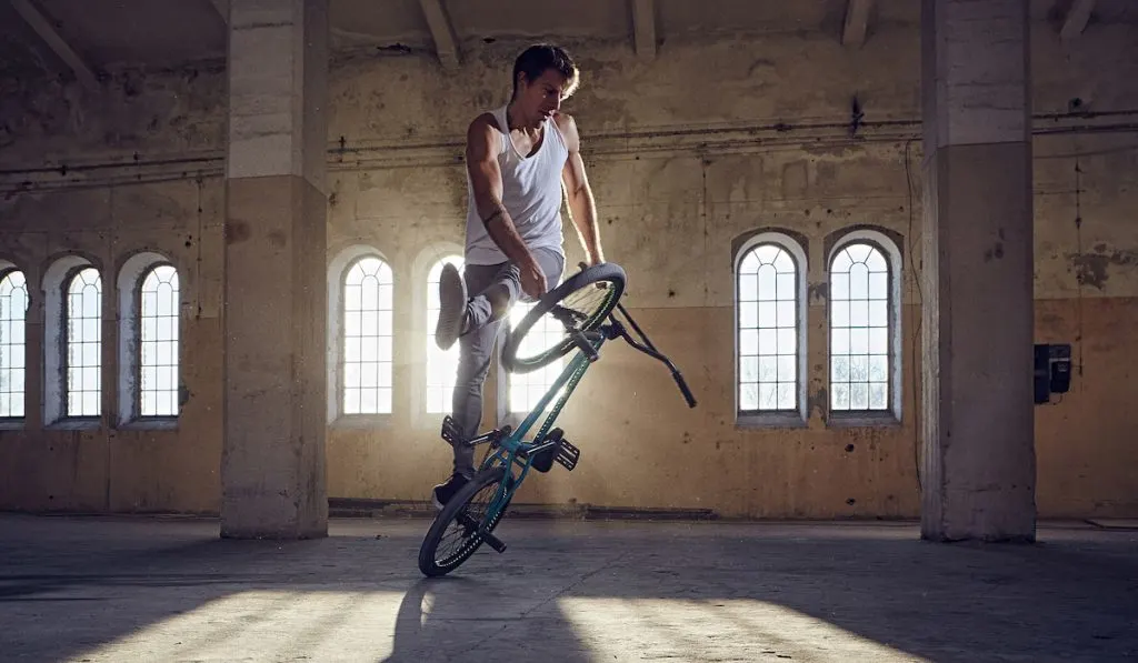 bmx flatland trick